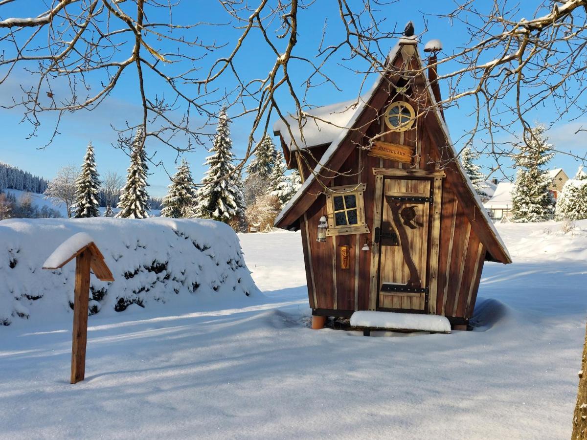 Ferienhaus Waldblick Siegmundsburg ภายนอก รูปภาพ